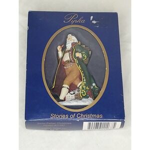 Vntg. 2007 Pipka Stories Of Christmas Ornament - Swiss Father (#11467) Prizm Inc